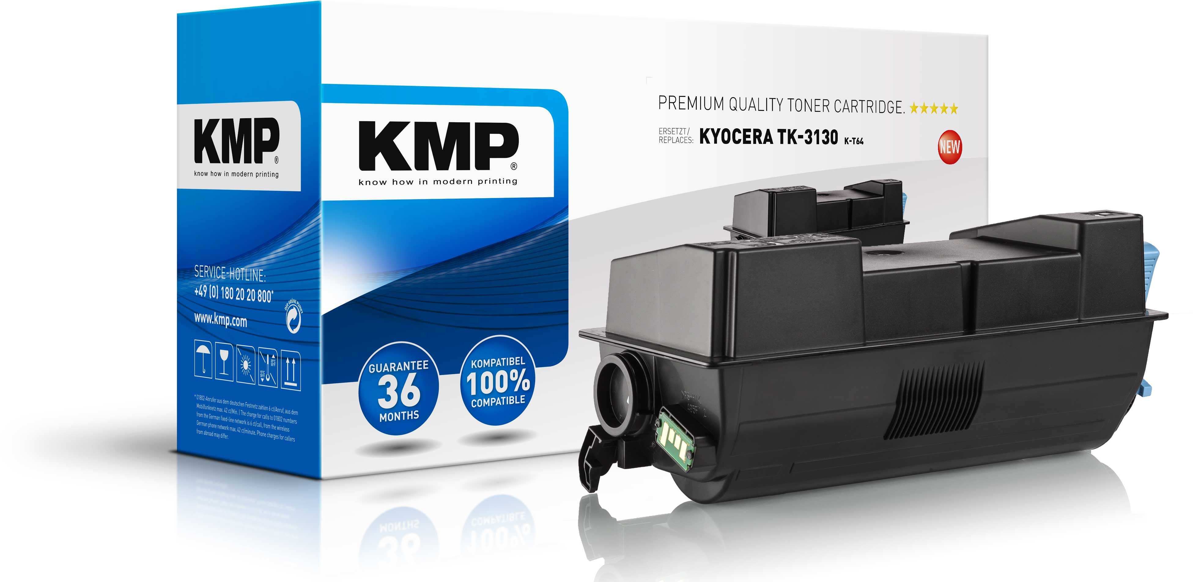 KMP K-T64 Cartouche de toner 1 pi�ce(s) Noir