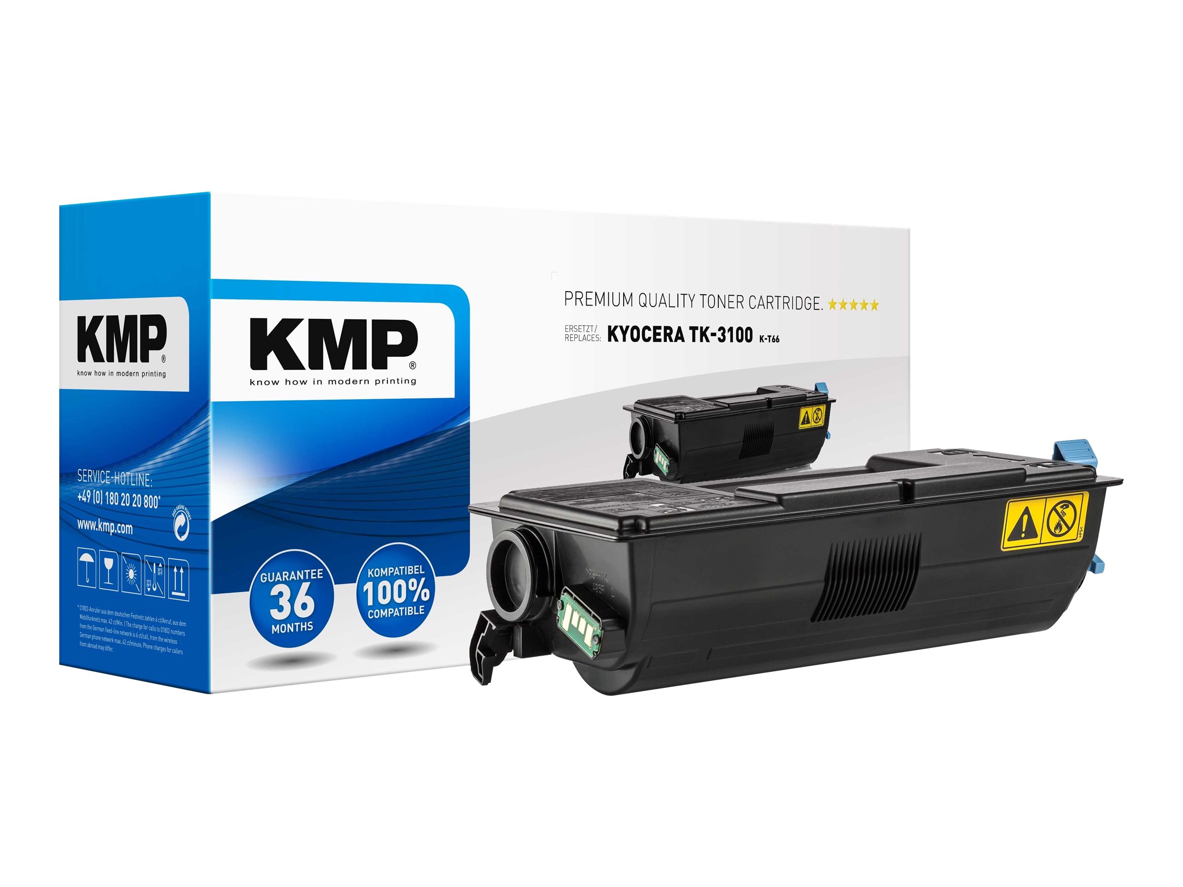 KMP K-T66 cartuccia toner 1 pz Nero