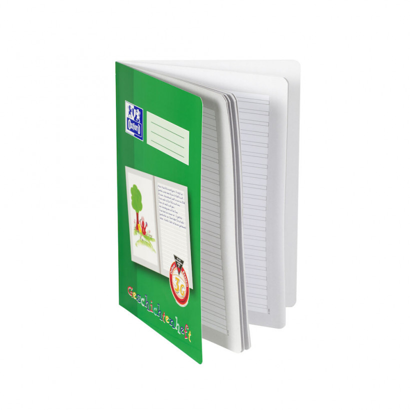 Oxford 100050093 writing notebook A4 Green