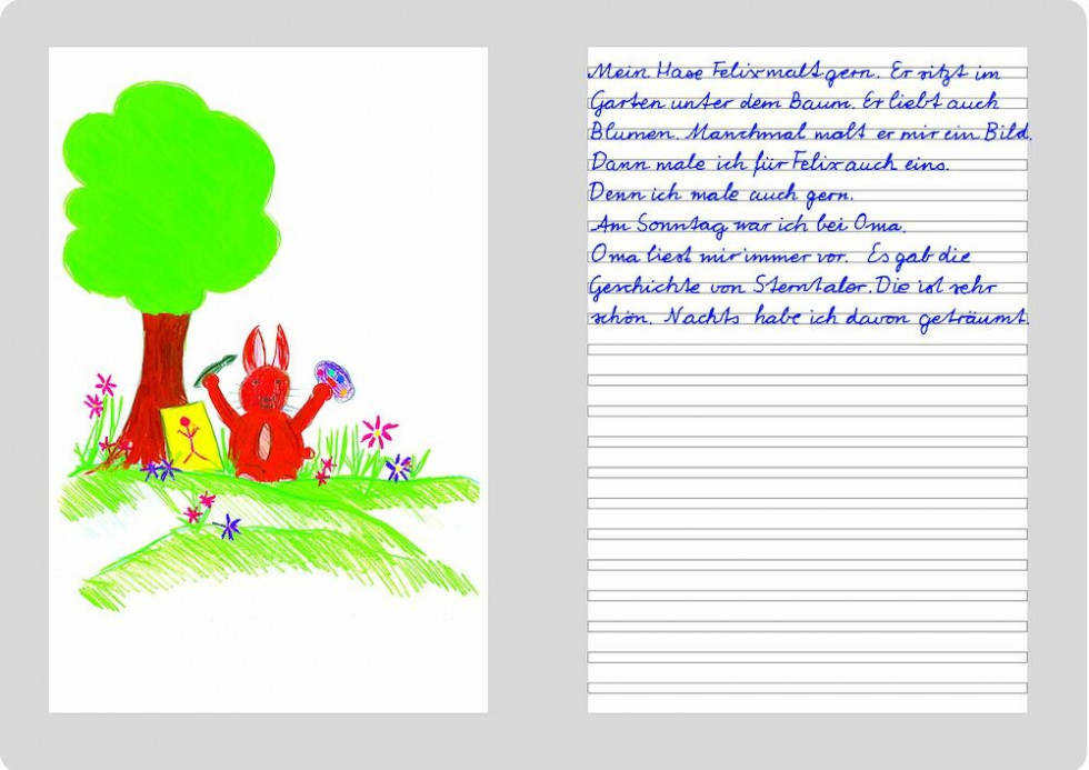 Oxford 100050093 writing notebook A4 Green