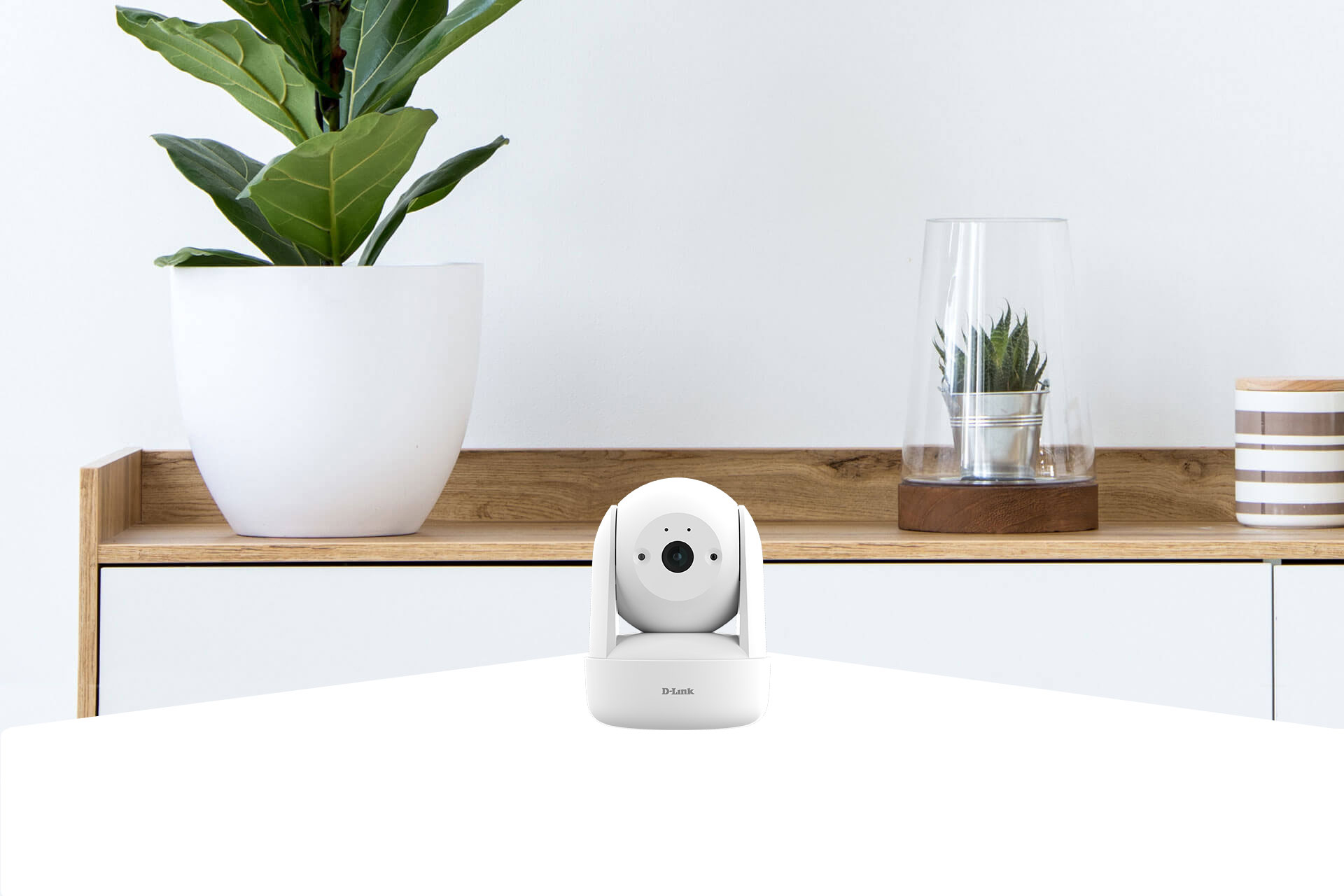 D-Link DCS 6501LH - Telecamera di sorveglianza connessa in rete - panoramica inclinazione