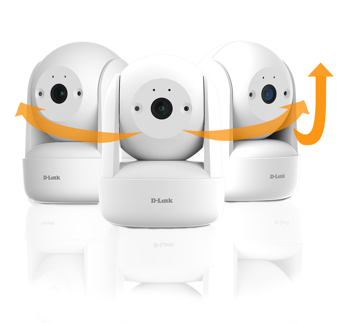 D-Link DCS 6501LH - Telecamera di sorveglianza connessa in rete - panoramica inclinazione