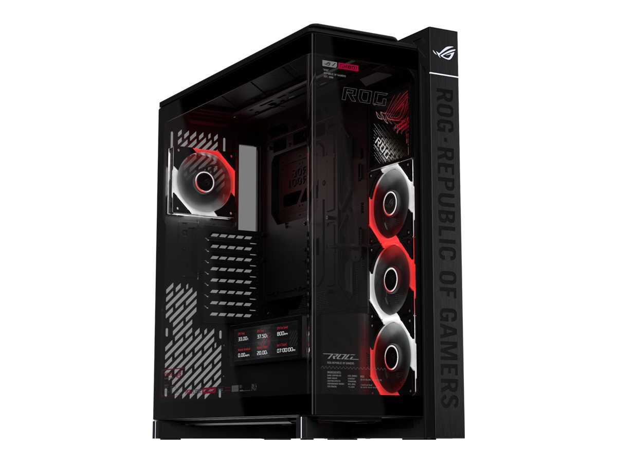 ASUS ROG CRONOX GR801 CURVE TG ARGB BLACK Midi Tower Negro