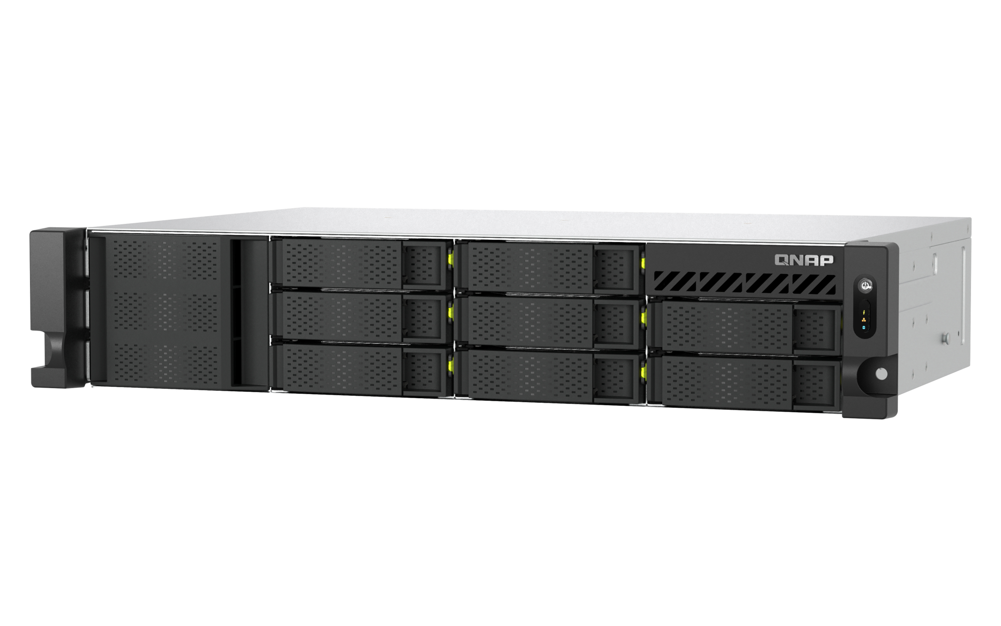 QNAP TS-H1065EU-RP Storage server Rack (2U) 8 GB DDR5 0 TB QNAP QTS Black