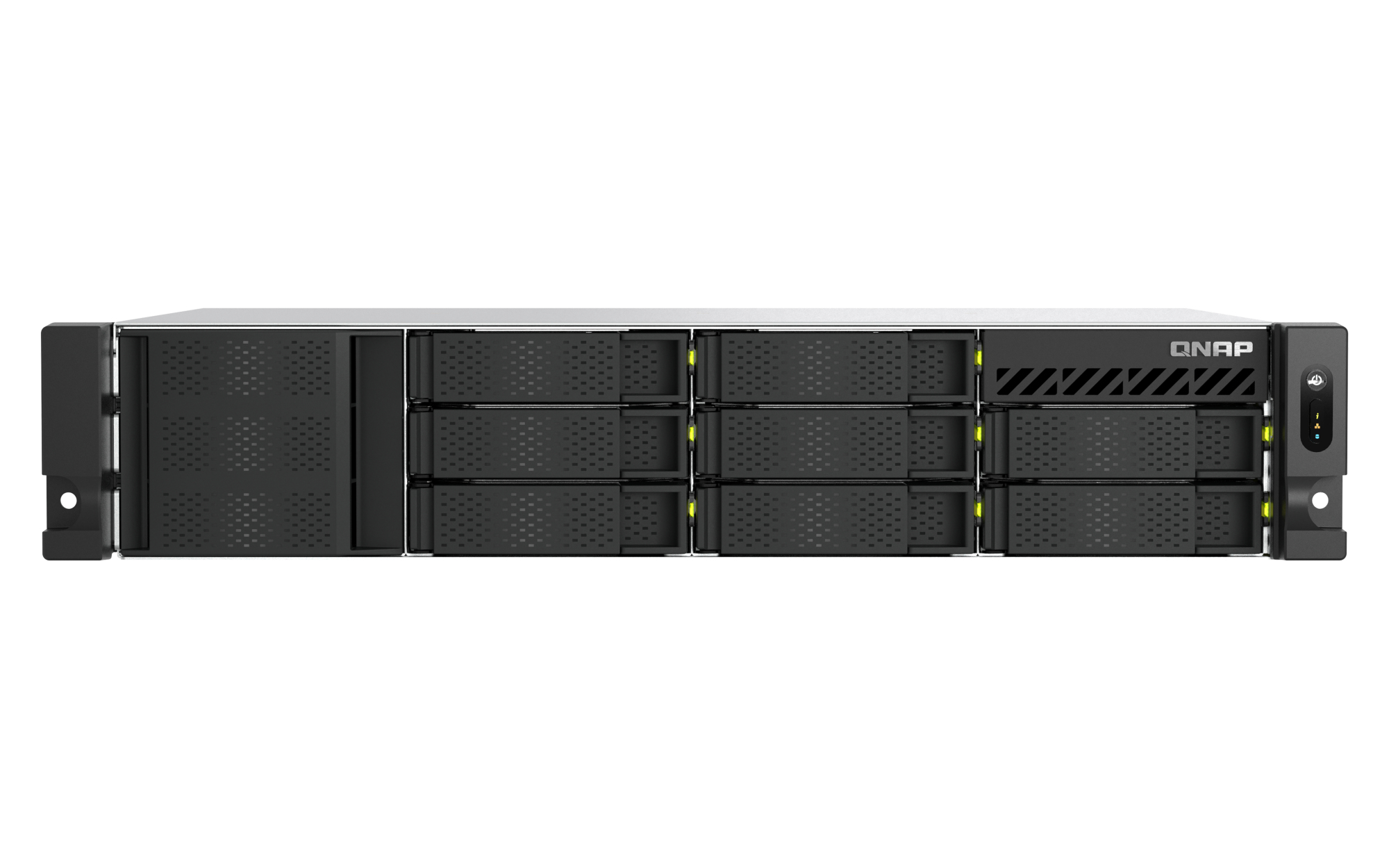QNAP TS-H1065EU-RP Storage server Rack (2U) 8 GB DDR5 0 TB QNAP QTS Black