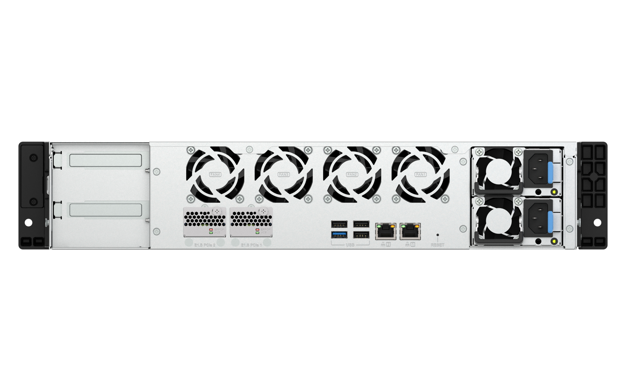 QNAP TS-H1065EU-RP Storage server Rack (2U) 8 GB DDR5 0 TB QNAP QTS Black