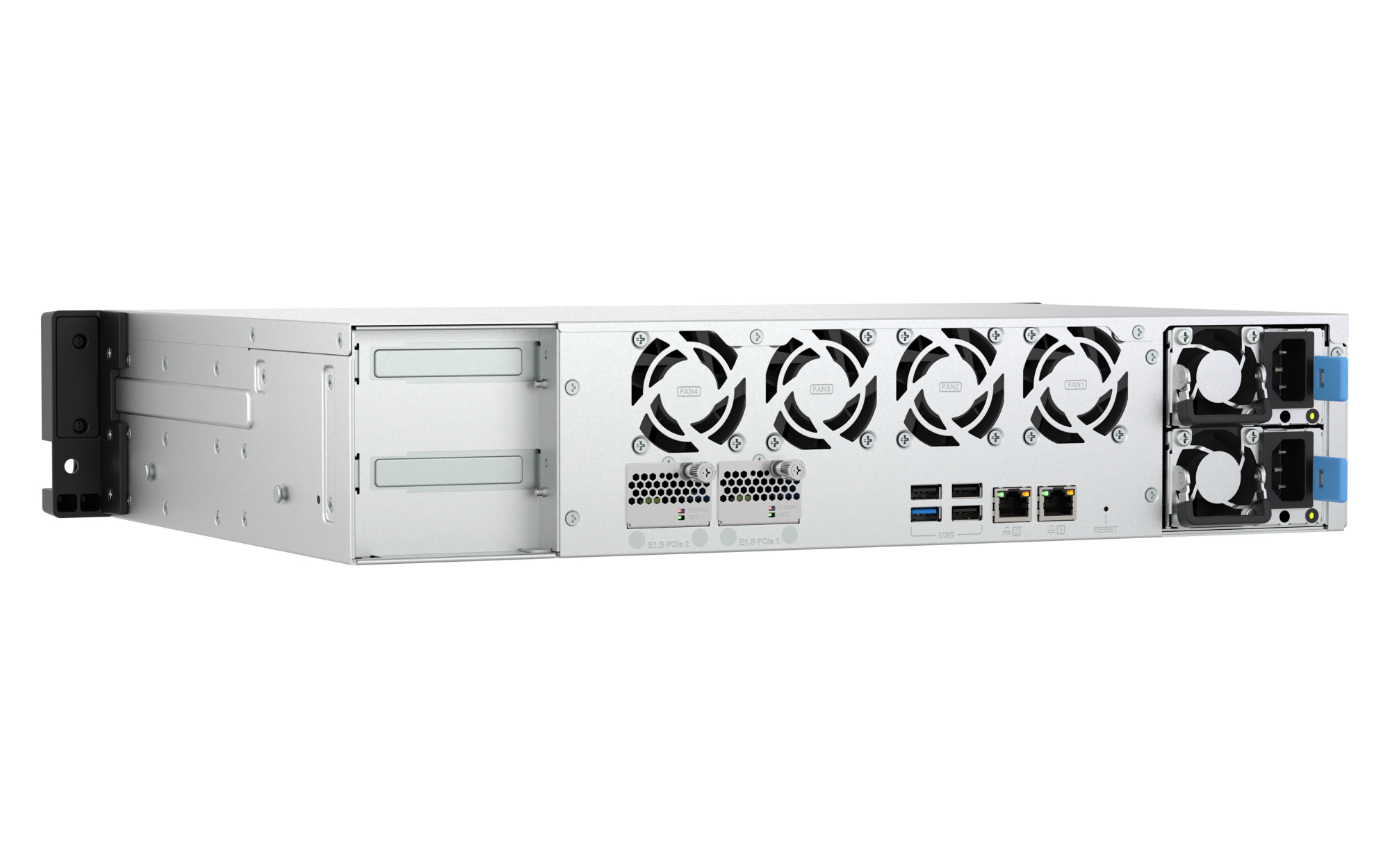 QNAP TS-H1065EU-RP Storage server Rack (2U) 8 GB DDR5 0 TB QNAP QTS Black