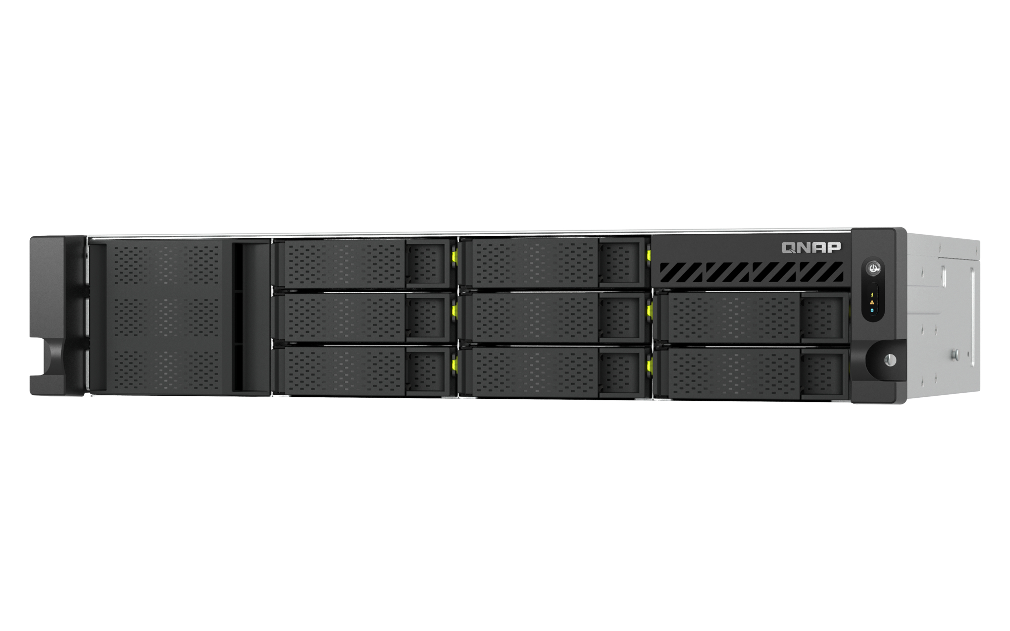 QNAP TS-H1065EU-RP Storage server Rack (2U) 8 GB DDR5 0 TB QNAP QTS Black