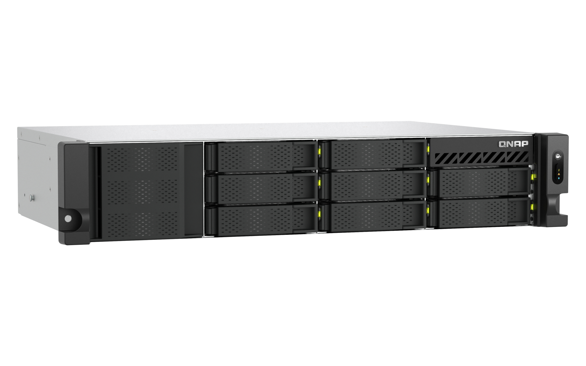 QNAP TS-H1065EU-RP Storage server Rack (2U) 8 GB DDR5 0 TB QNAP QTS Black