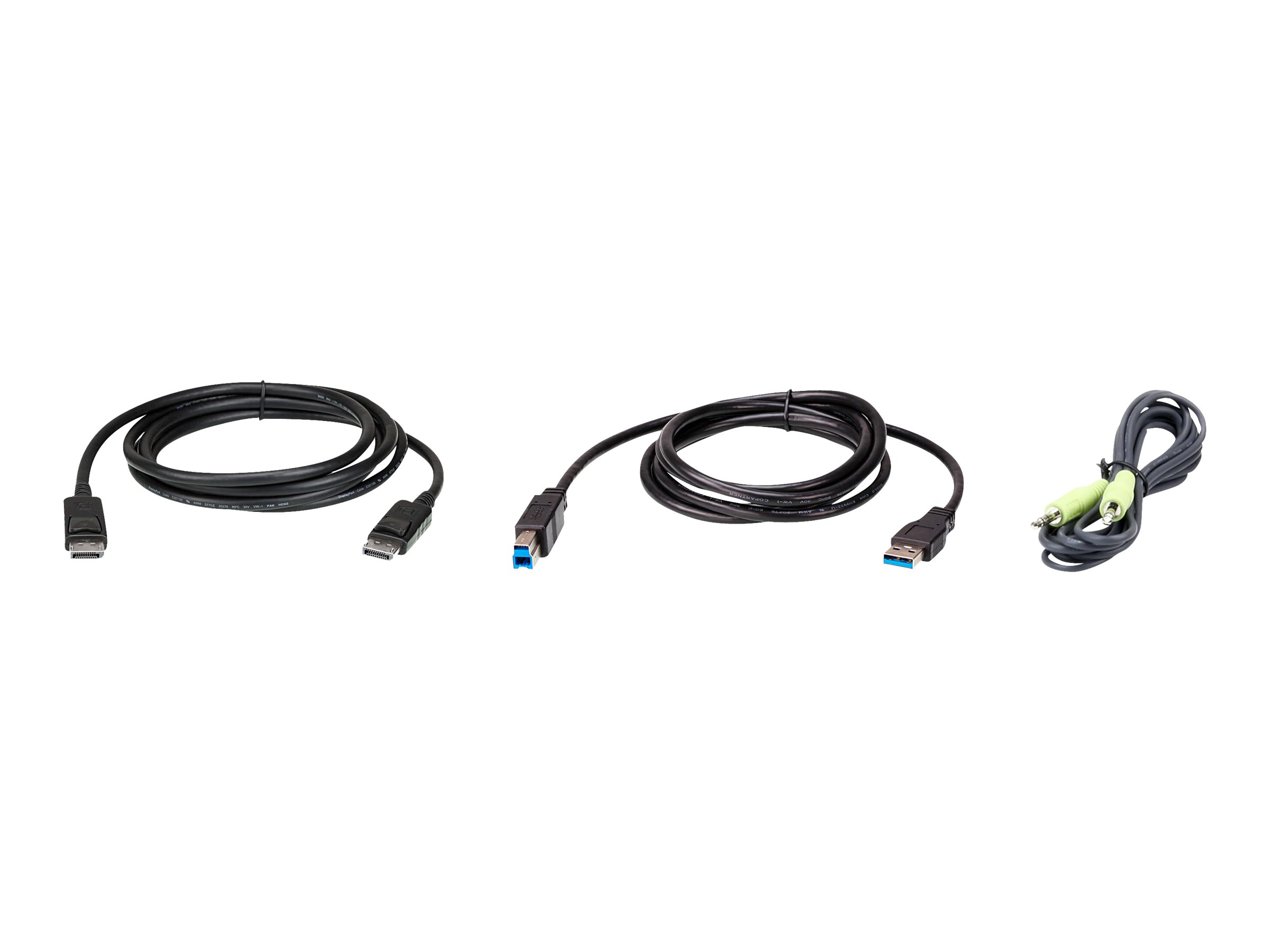 ATEN 2L-7D02UDPX3 KVM cable Black 1.8 m