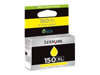 Lexmark 14N1618E cartucho de tinta 1 pieza(s) Original Alto rendimiento (XL) Amarillo