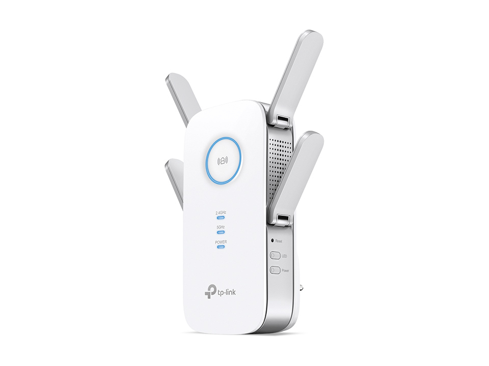 TP-Link RE650 prolongateur r�seau �metteur r�seau Blanc 10, 100, 1000 Mbit/s