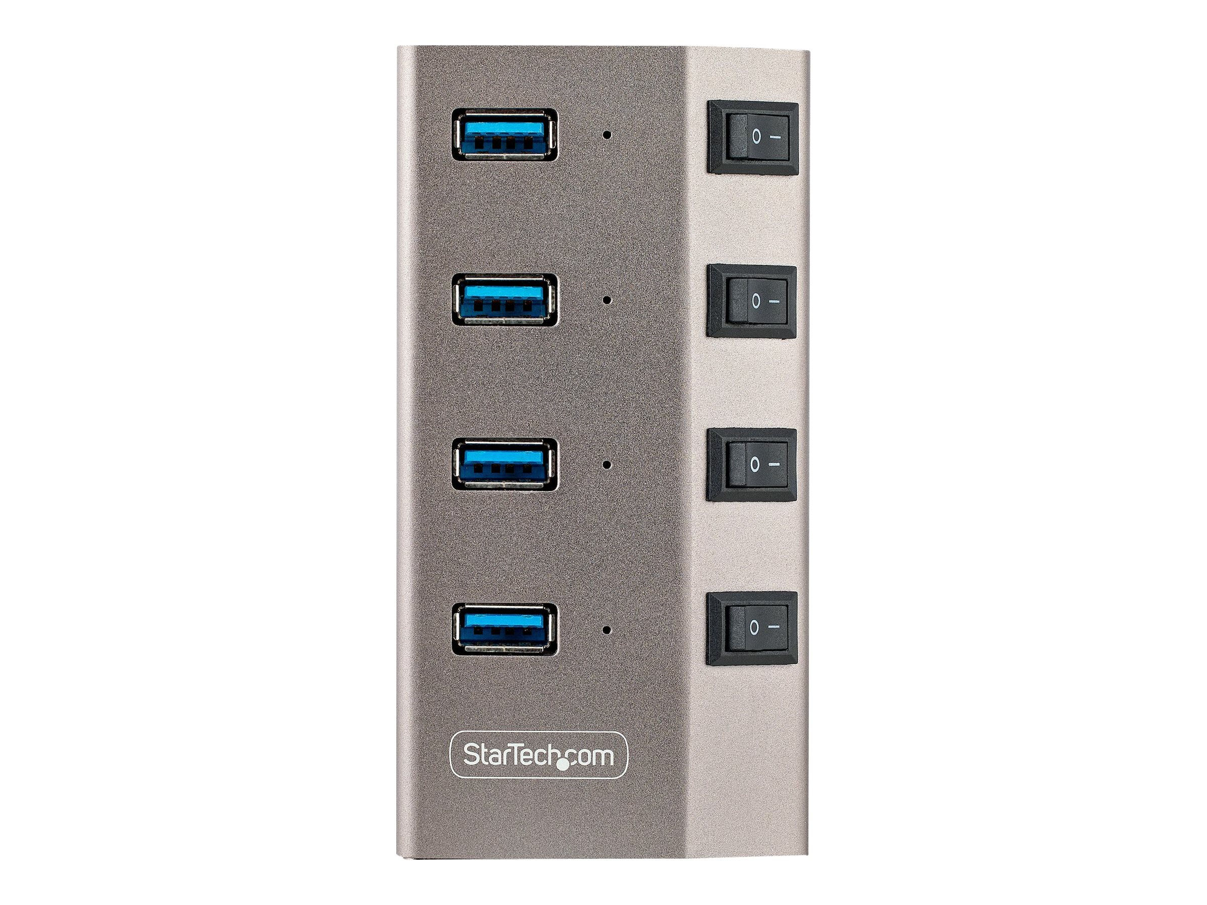 Hub USB Raidsonic 4 ports USB3.0 avec interrupteur, avec