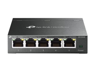 TP-Link Omada ES208G switch di rete Gestito L2 Gigabit Ethernet (10/100/1000) Nero