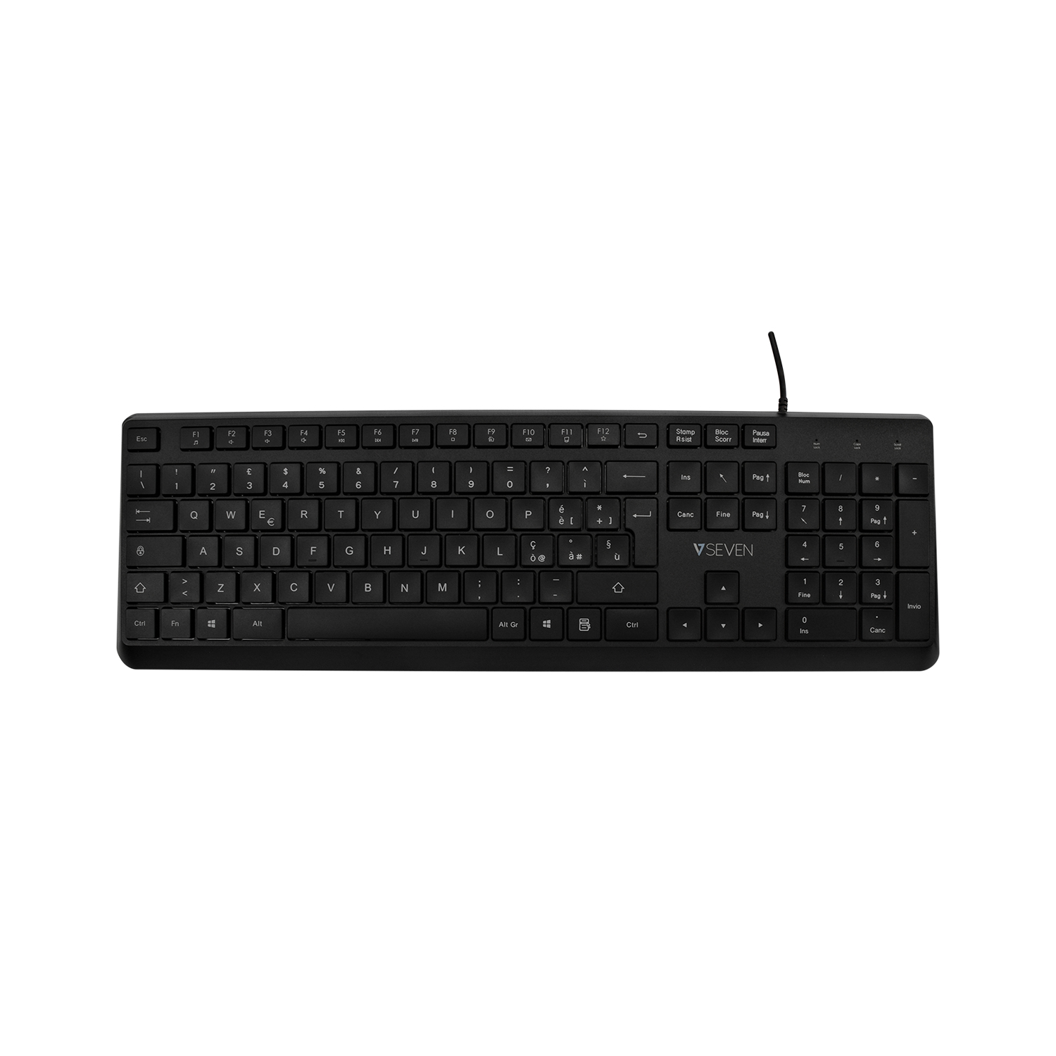 V7 USB PRO KEYBOARD MOUSE DE - Tastatur - QWERTZ