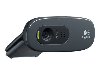 Logitech 960-000584 cmara web 3 MP 1280 x 720 Pixeles USB Gris Oscuro
