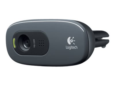 Logitech 960-000584 cmara web 3 MP 1280 x 720 Pixeles USB Gris Oscuro