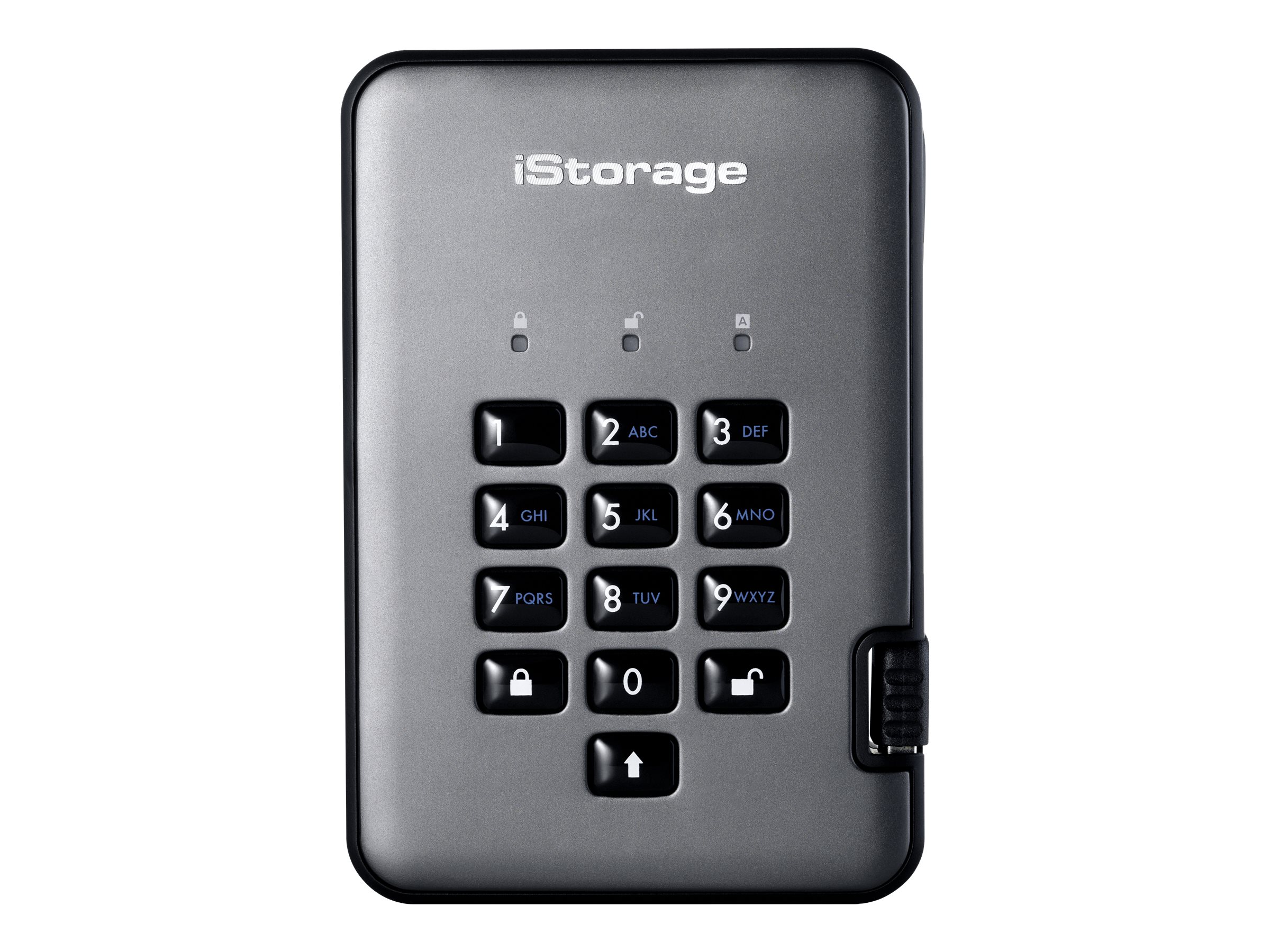 iStorage diskAshur PRO2 4000 Go Noir, Graphite