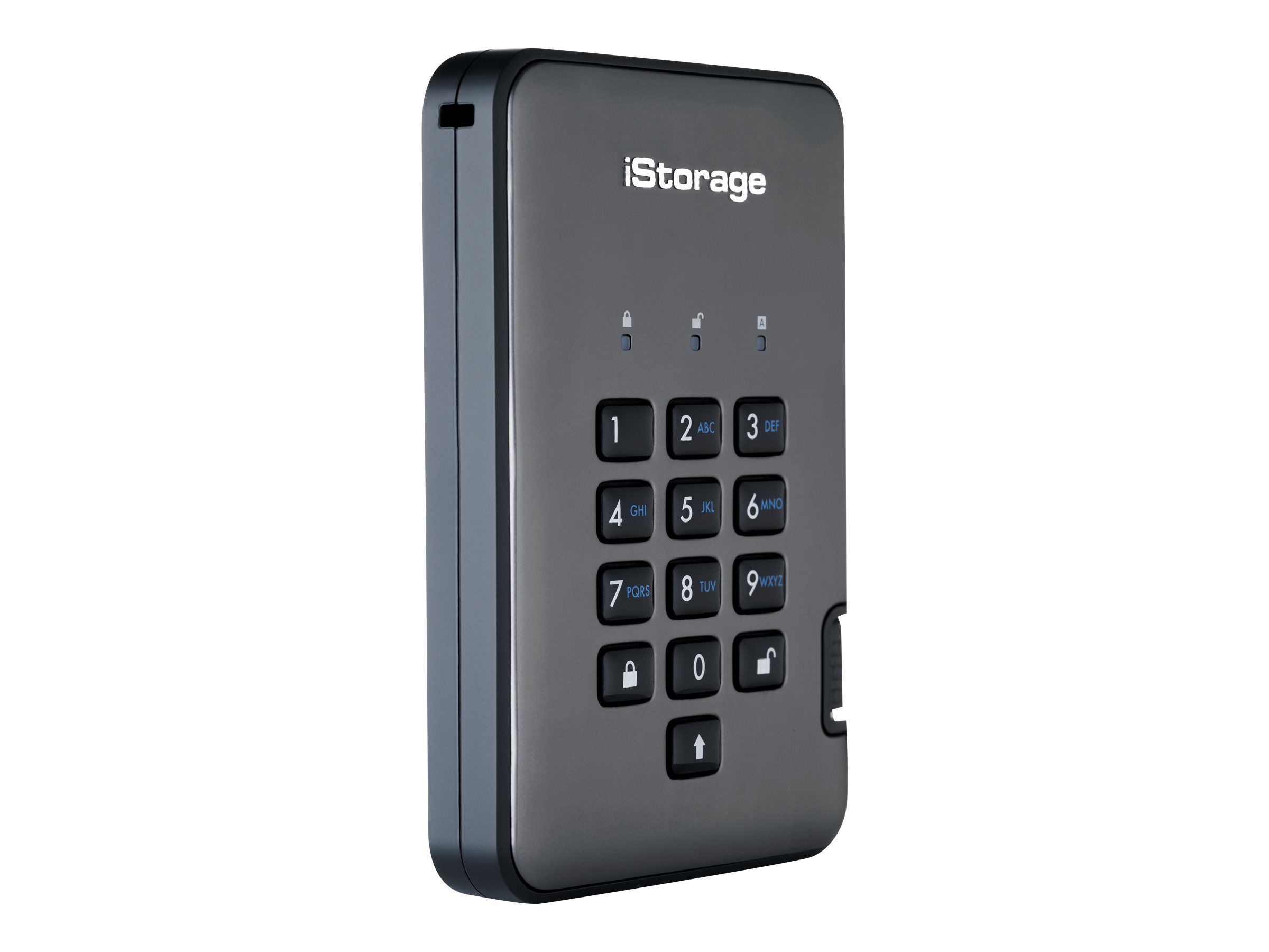 iStorage diskAshur PRO2 4000 GB Nero, Grafite