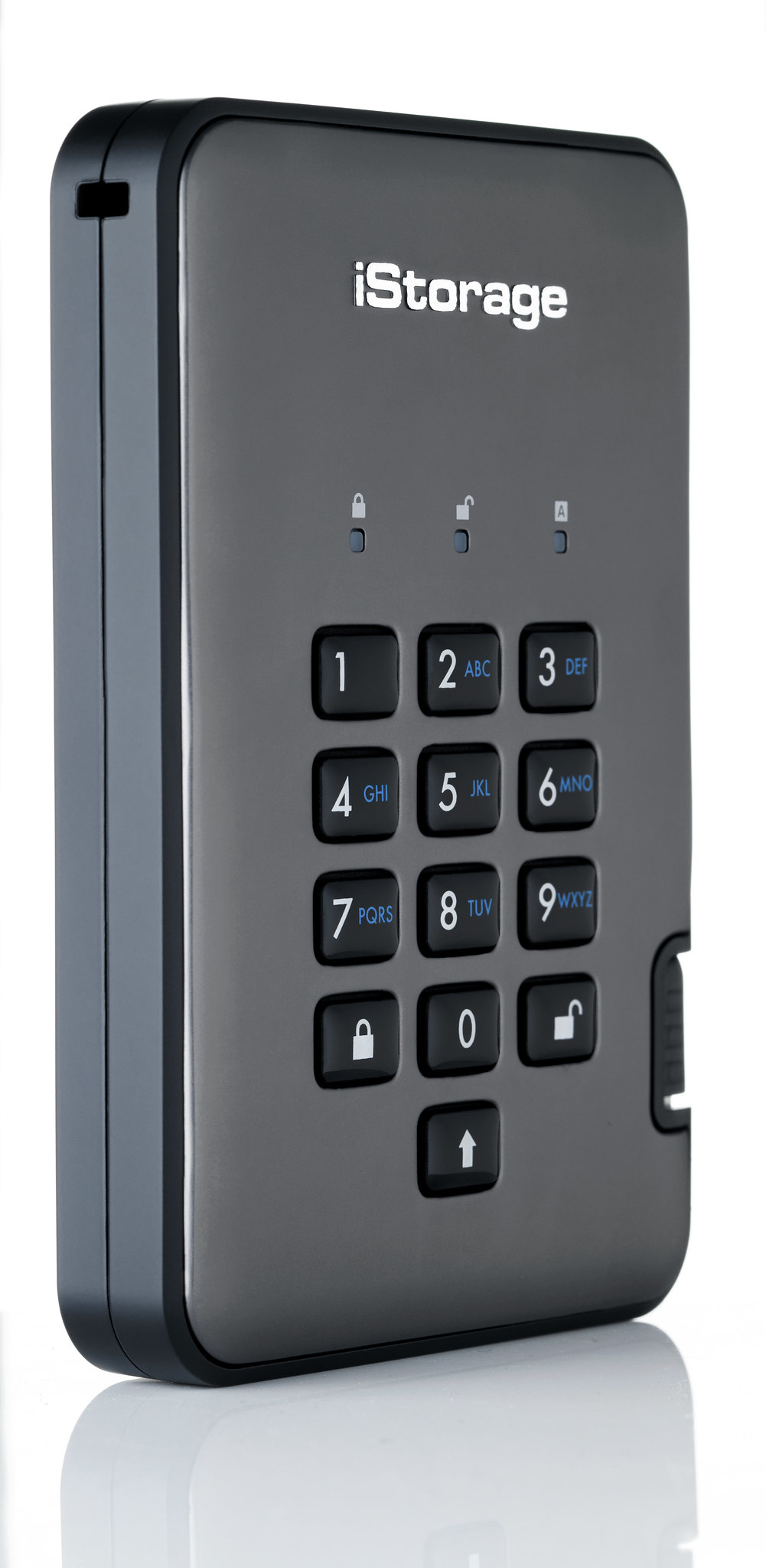 iStorage diskAshur PRO2 4000 GB Nero, Grafite