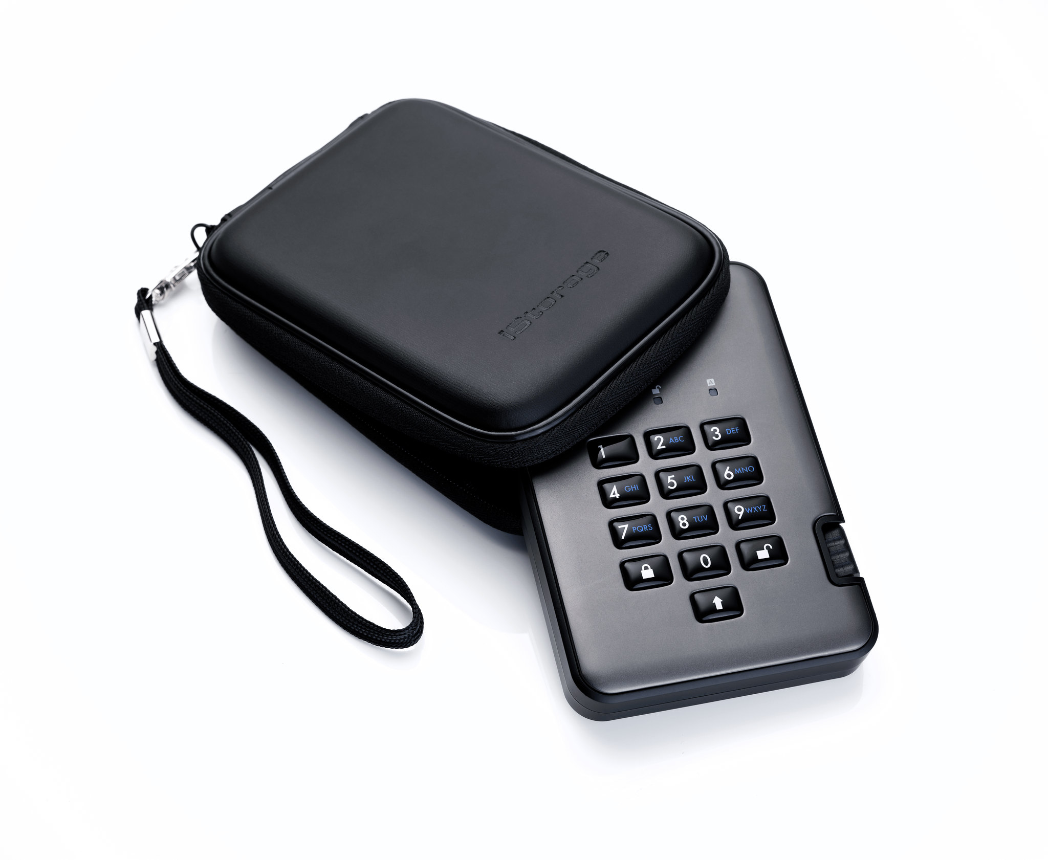iStorage diskAshur PRO2 4000 GB Nero, Grafite