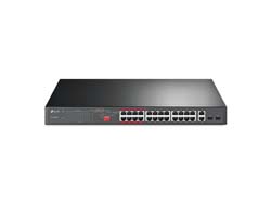TP-Link TL-SL1226P No administrado Gigabit Ethernet (10/100/1000) Energa sobre Ethernet (PoE) 1U Gris