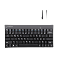 Perixx 11670 keyboard USB QWERTY German, US English Black