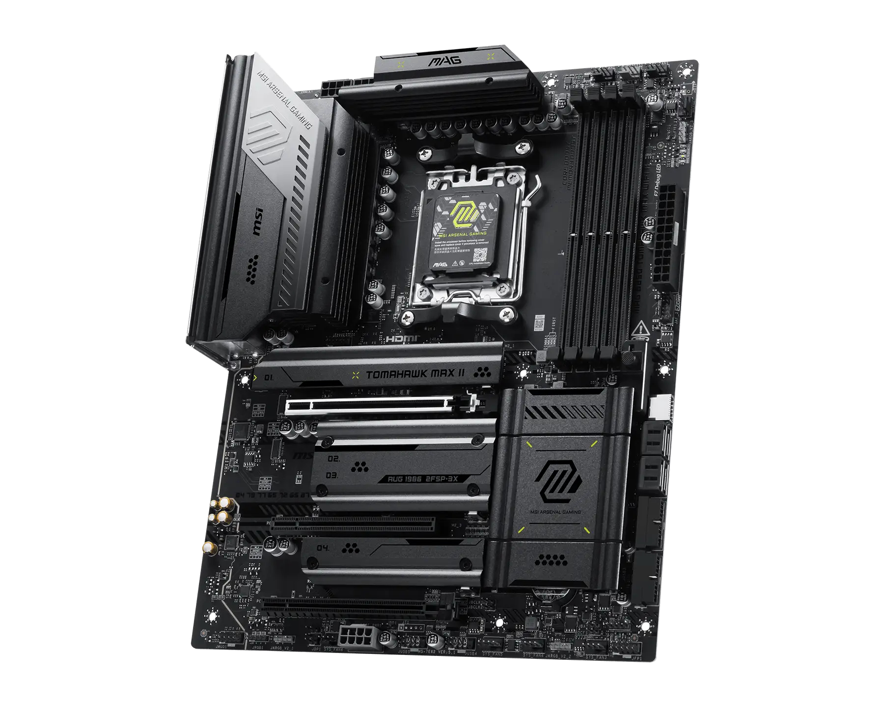 MSI MAG B850 TOMAHAWK MAX WIFI II scheda madre AMD B850 Socket AM5 ATX