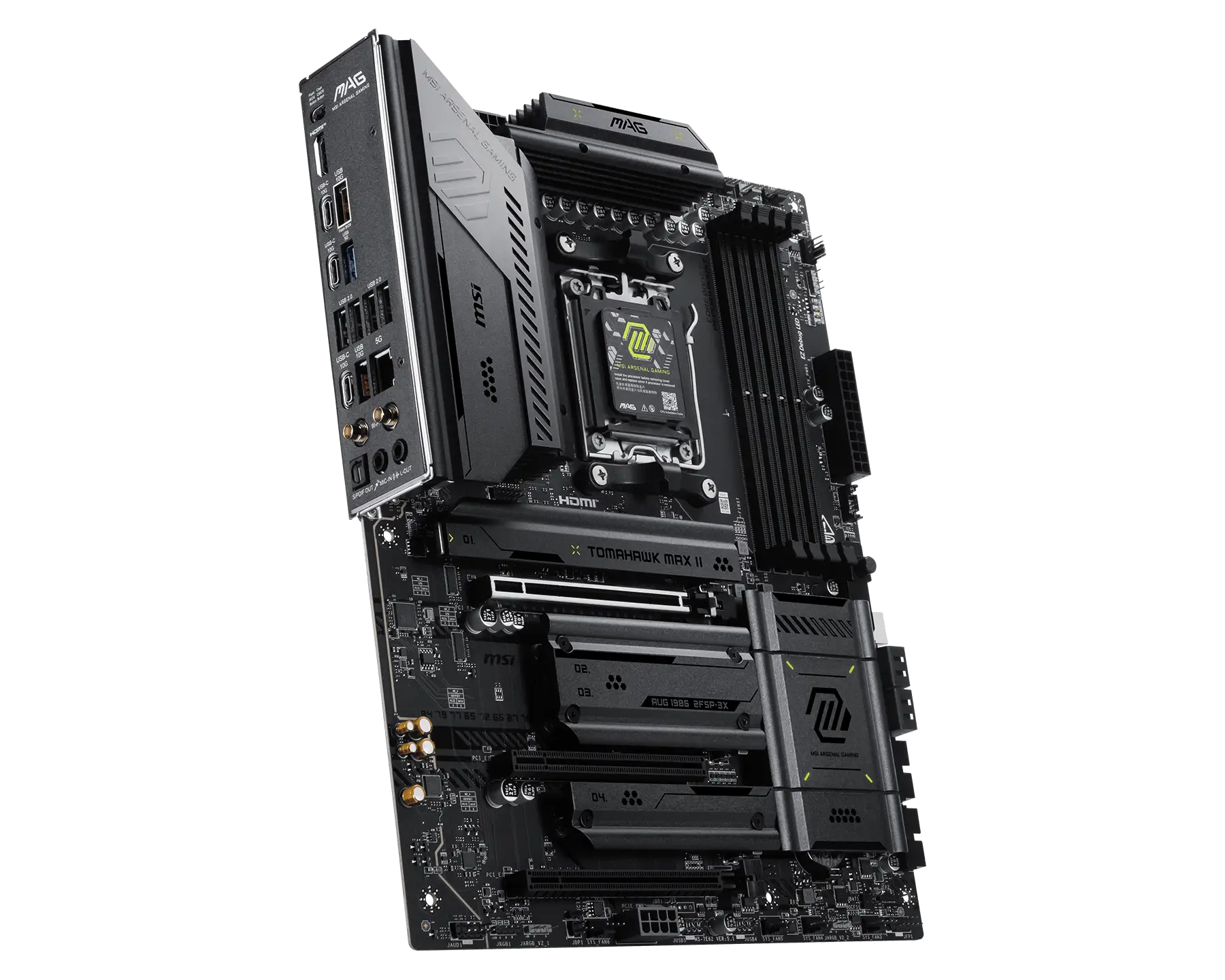 MSI MAG B850 TOMAHAWK MAX WIFI II scheda madre AMD B850 Socket AM5 ATX