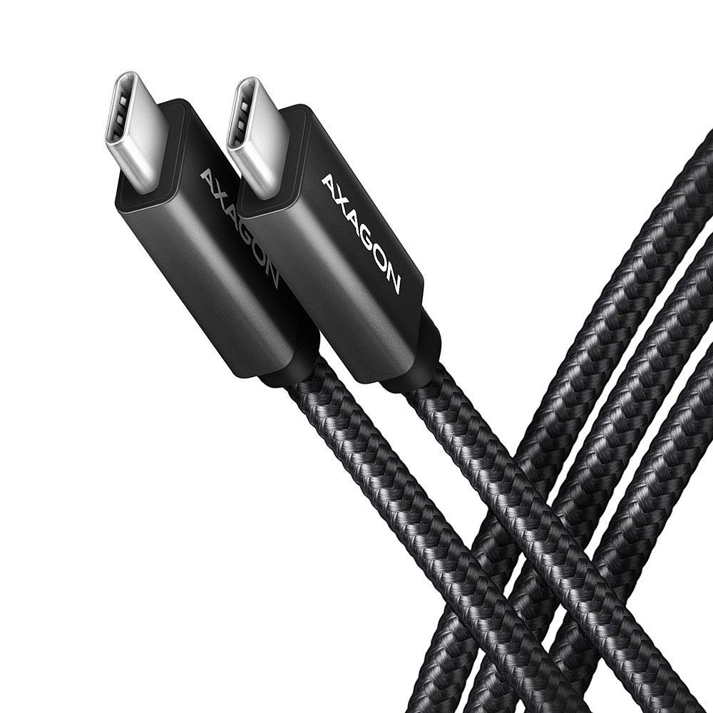 Axagon BUCM32-CM10AB USB cable 1 m USB 3.2 Gen 2 (3.1 Gen 2) USB C Black