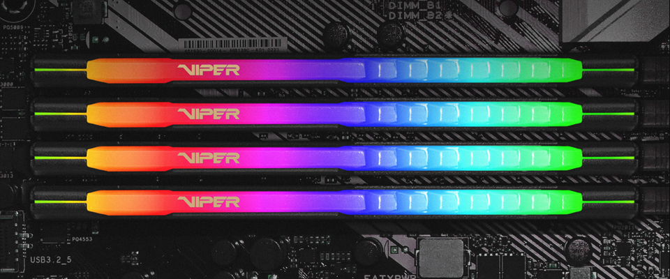 PATRIOT Extreme Performance Viper Steel RGB - DDR4