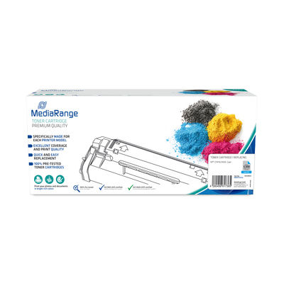 MediaRange MRHPTCF411X Cartouche de toner 1 pi�ce(s) Compatible Cyan