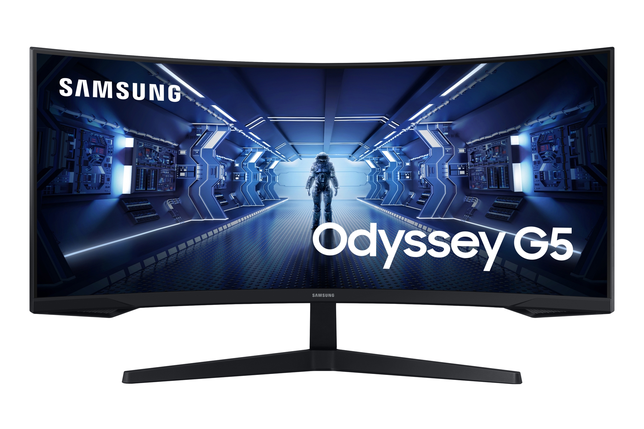 Samsung Odyssey C34G55TWWP 86,4 cm (34) 3440 x 1440 Pixeles UltraWide Dual Quad HD LED Negro