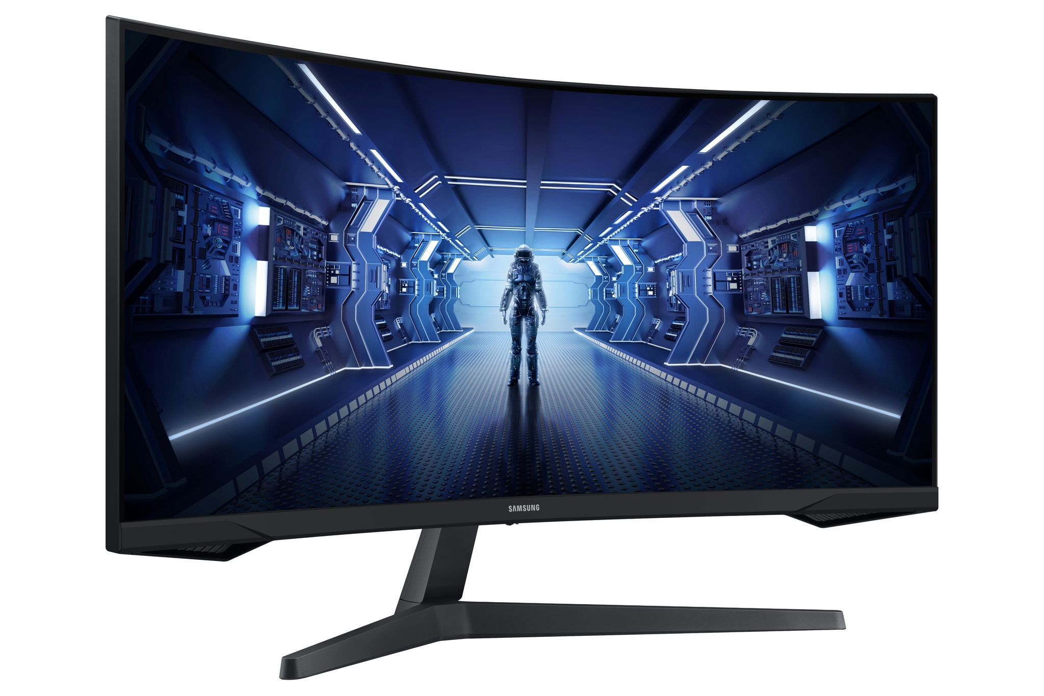 Samsung Odyssey C34G55TWWP 86,4 cm (34) 3440 x 1440 Pixeles UltraWide Dual Quad HD LED Negro