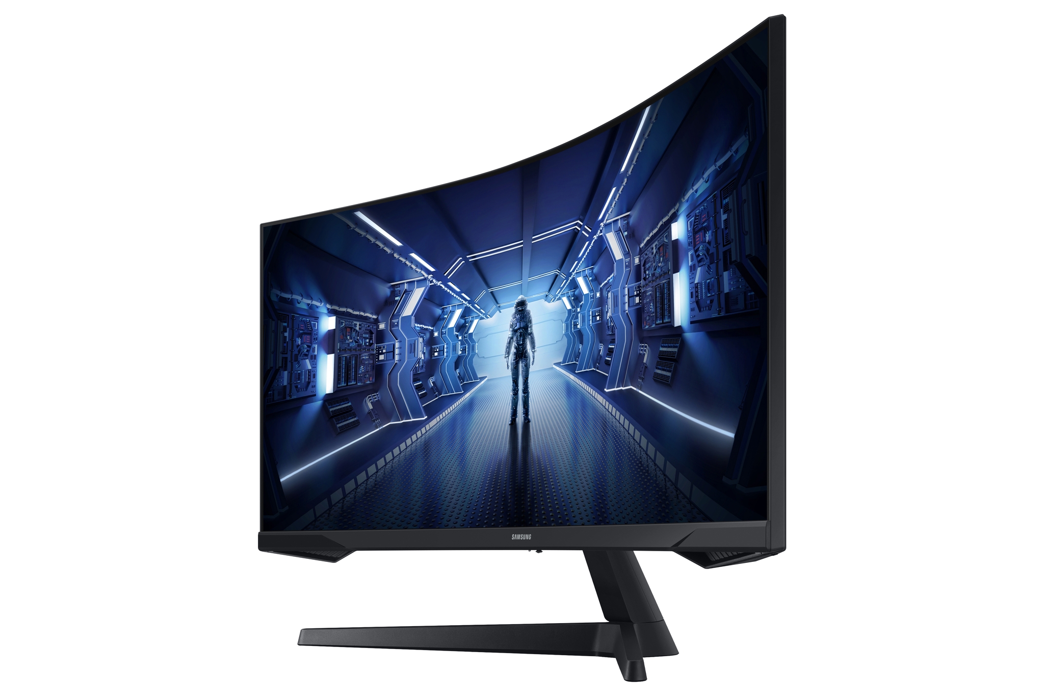 Samsung Odyssey C34G55TWWP 86,4 cm (34) 3440 x 1440 Pixeles UltraWide Dual Quad HD LED Negro