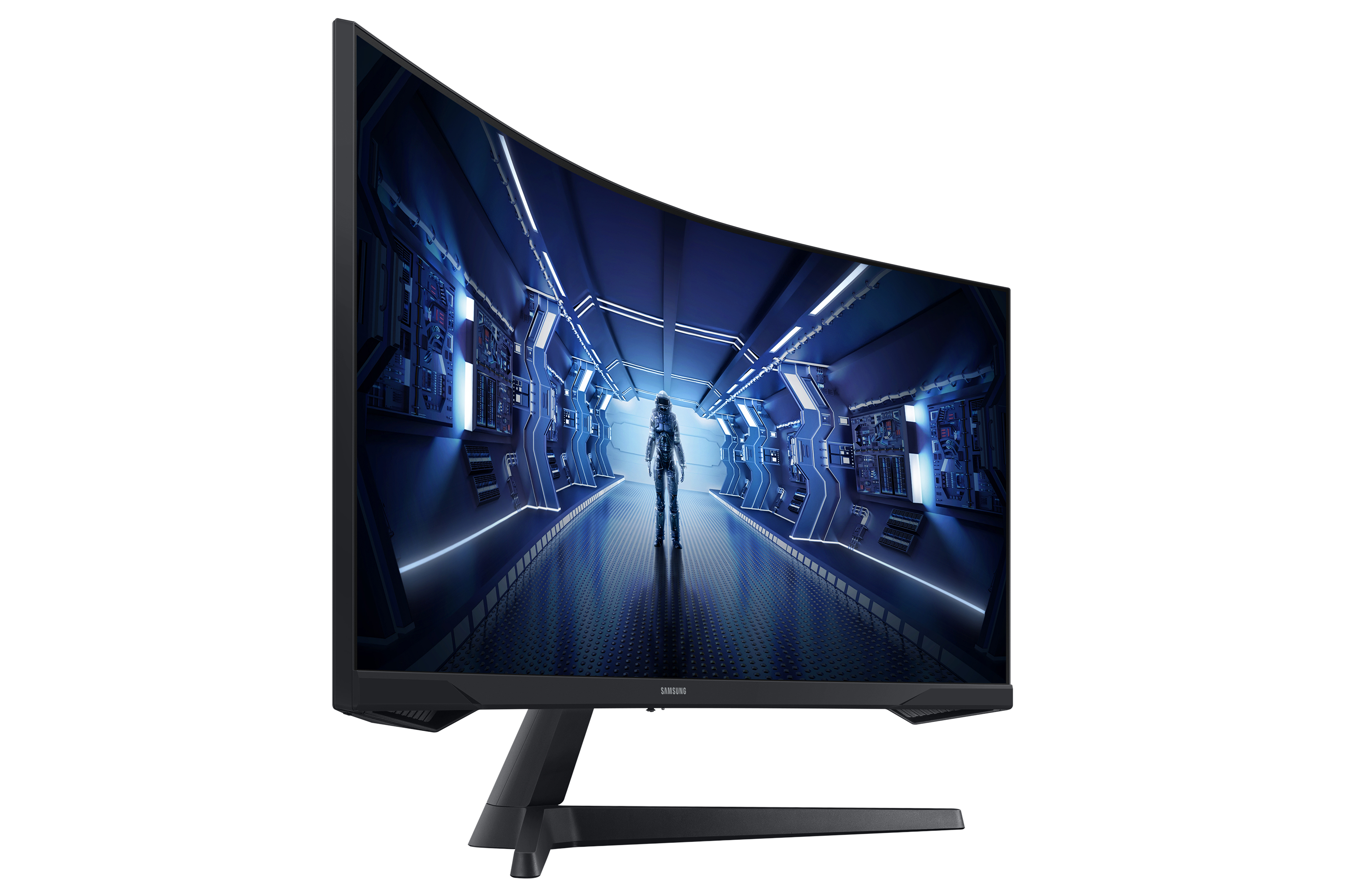 Samsung G55T �cran plat de PC 86,4 cm (34) 3440 x 1440 pixels UltraWide Quad HD LED Noir