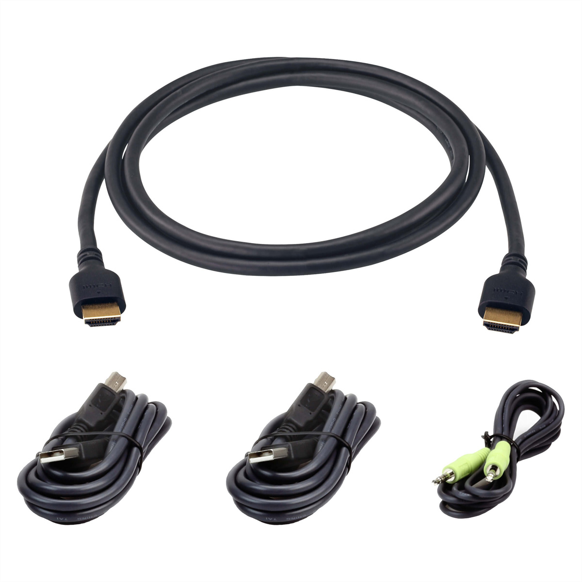 ATEN Kit cavo KVM sicuro HDMI USB ultraveloce da 1,8 m