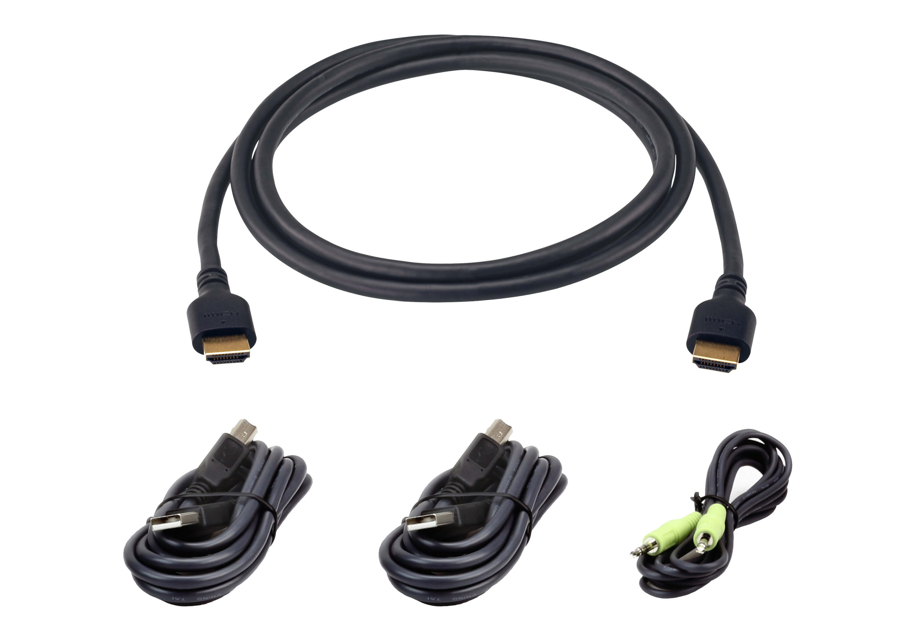 ATEN Kit cavo KVM sicuro HDMI USB ultraveloce da 1,8 m