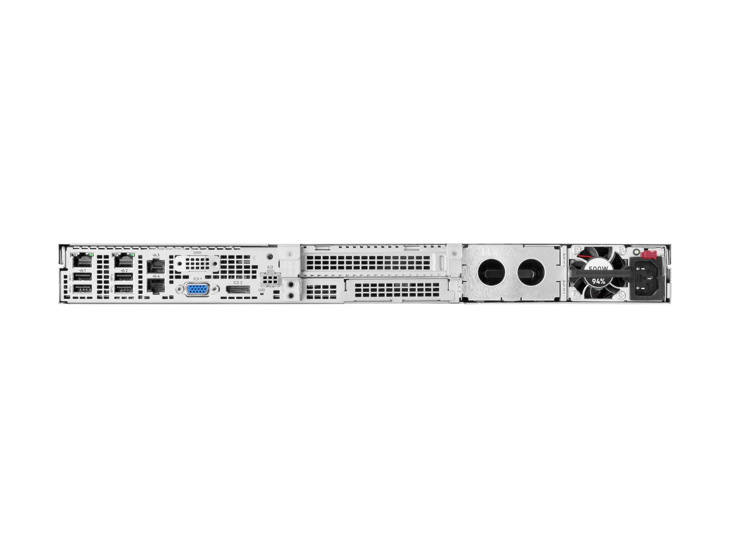 HPE ProLiant DL20 Gen11 - Server - Rack-Montage - 1U - 1-Weg - 1 x Xeon 6333P / 3.1 GHz - RAM 32 GB - SATA/SAS/NVMe - Hot-Swap 6.4 cm (2.5)