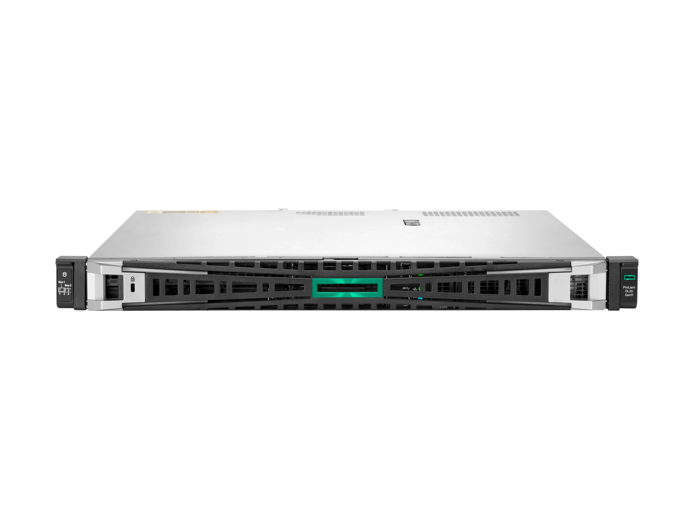 HPE ProLiant DL20 Gen11 - Server - Rack-Montage - 1U - 1-Weg - 1 x Xeon 6333P / 3.1 GHz - RAM 32 GB - SATA/SAS/NVMe - Hot-Swap 6.4 cm (2.5)