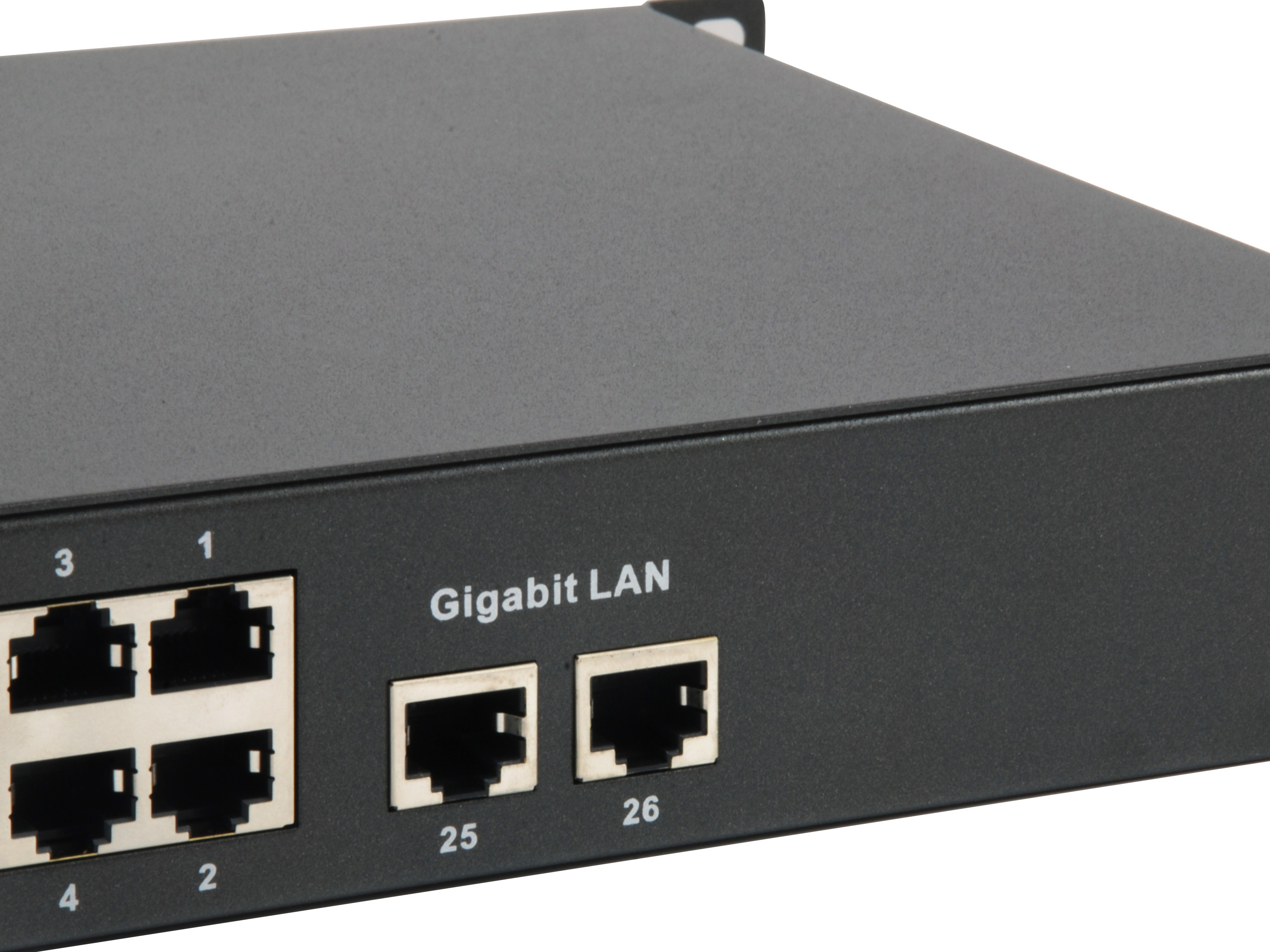 LevelOne FGP-2601W150 commutateur rseau Non-gr Gigabit Ethernet (10/100/1000) Connexion Ethernet, supportant lalimentation via ce port (PoE) Noir