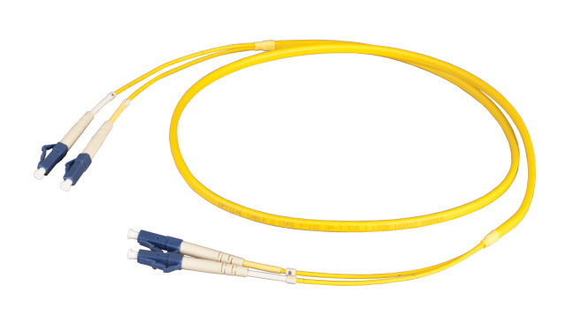 EFB Elektronik O0350FT fibre optic cable 3 m 2x LC OS2 Yellow