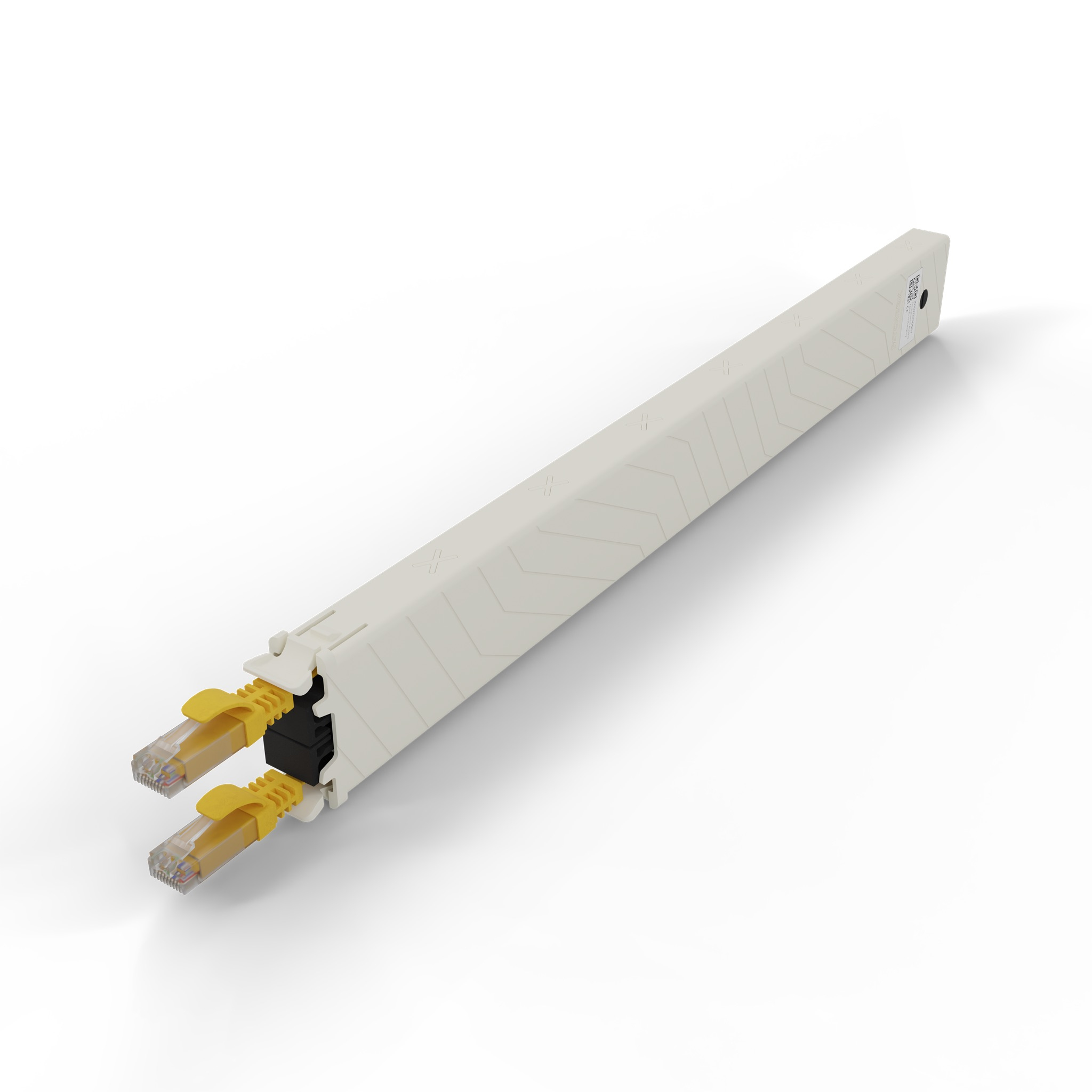 PATCHBOX CONEX8UTPYL cavo di rete Giallo 0,8 m Cat6a U/UTP (UTP)