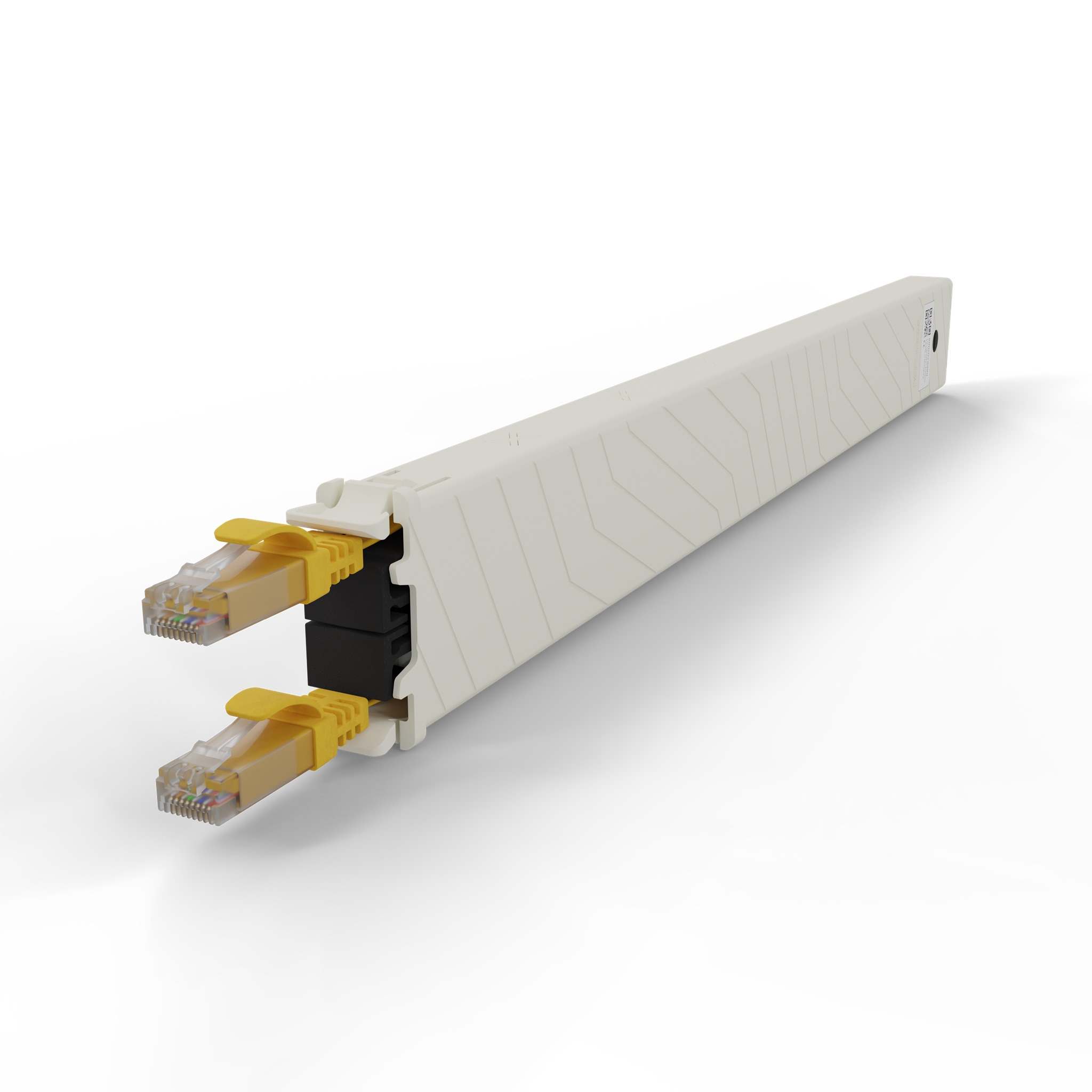 PATCHBOX CONEX8UTPYL cavo di rete Giallo 0,8 m Cat6a U/UTP (UTP)