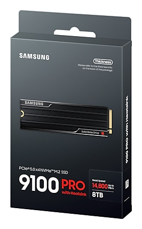 Samsung 9100 PRO 8 To M.2 PCI Express 5.0 NVMe V-NAND