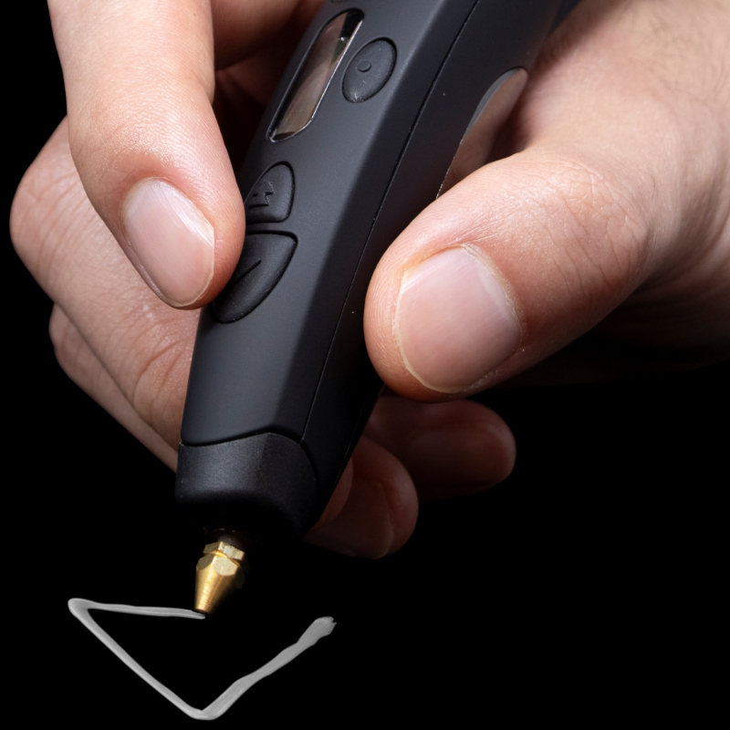 3Doodler 3DP2-BK-ALL  3Doodler PRO plus Pen Set All Plugs stylo 3D 2,2 mm  Noir