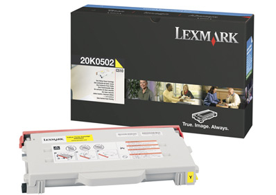 Lexmark 20K0502 Cartouche de toner 1 pi�ce(s) Original Jaune