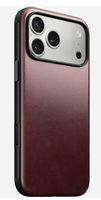 Nomad Modern Leather Case iPhone 17 Pro Max Burgundy Horween