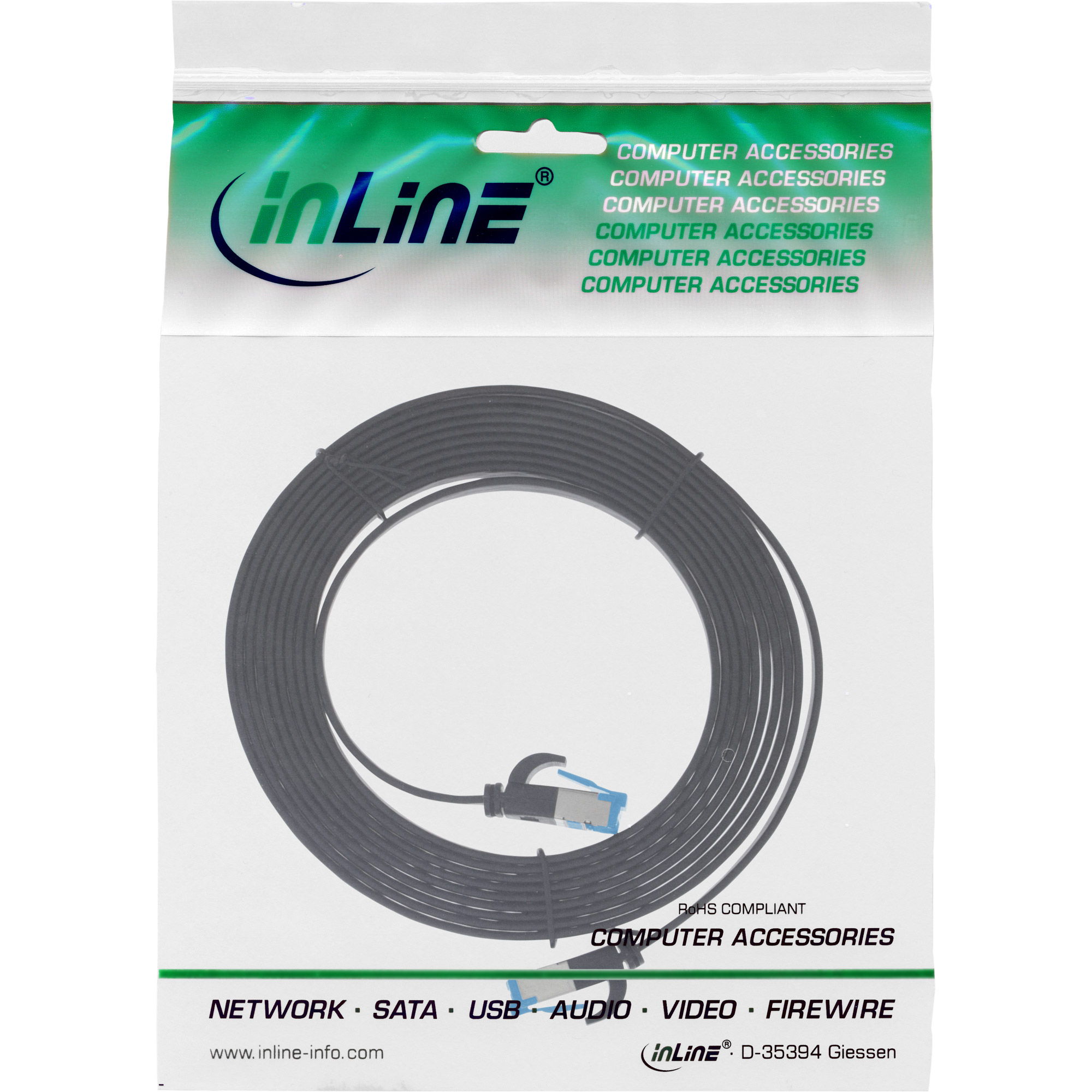 InLine Patch-Kabel - RJ-45 (M) zu RJ-45 (M)