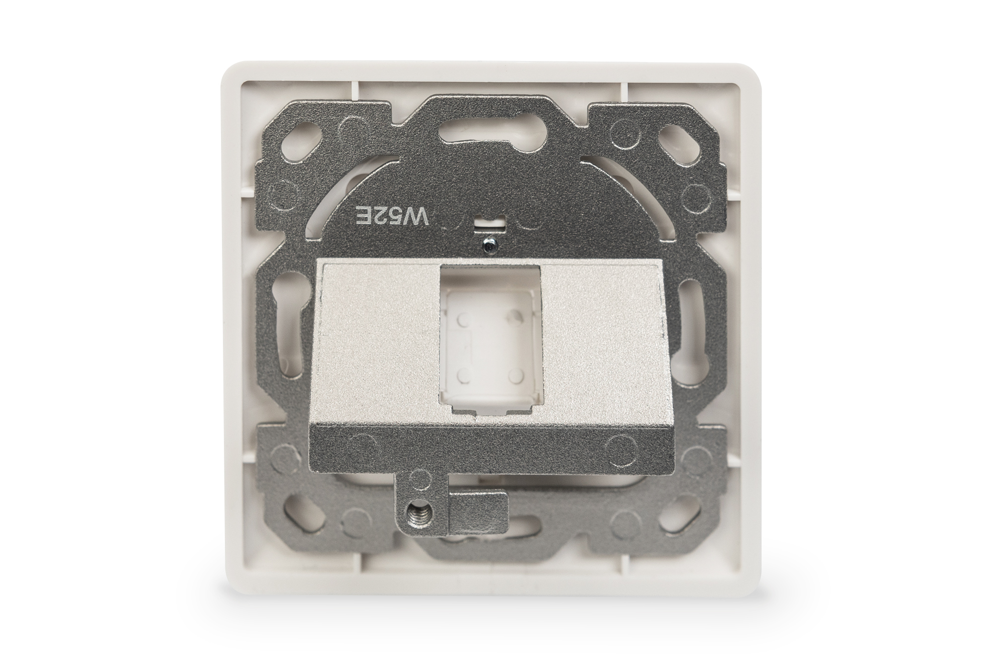 DIGITUS Leerdose fr Keystone Module, Rahmen 80x80 mm + Zentralplatte 50x50 mm